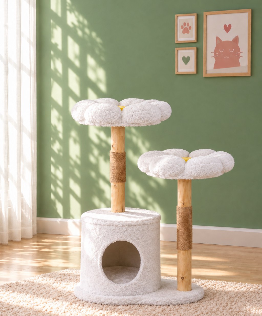 درخت گربه مدلPUFFY